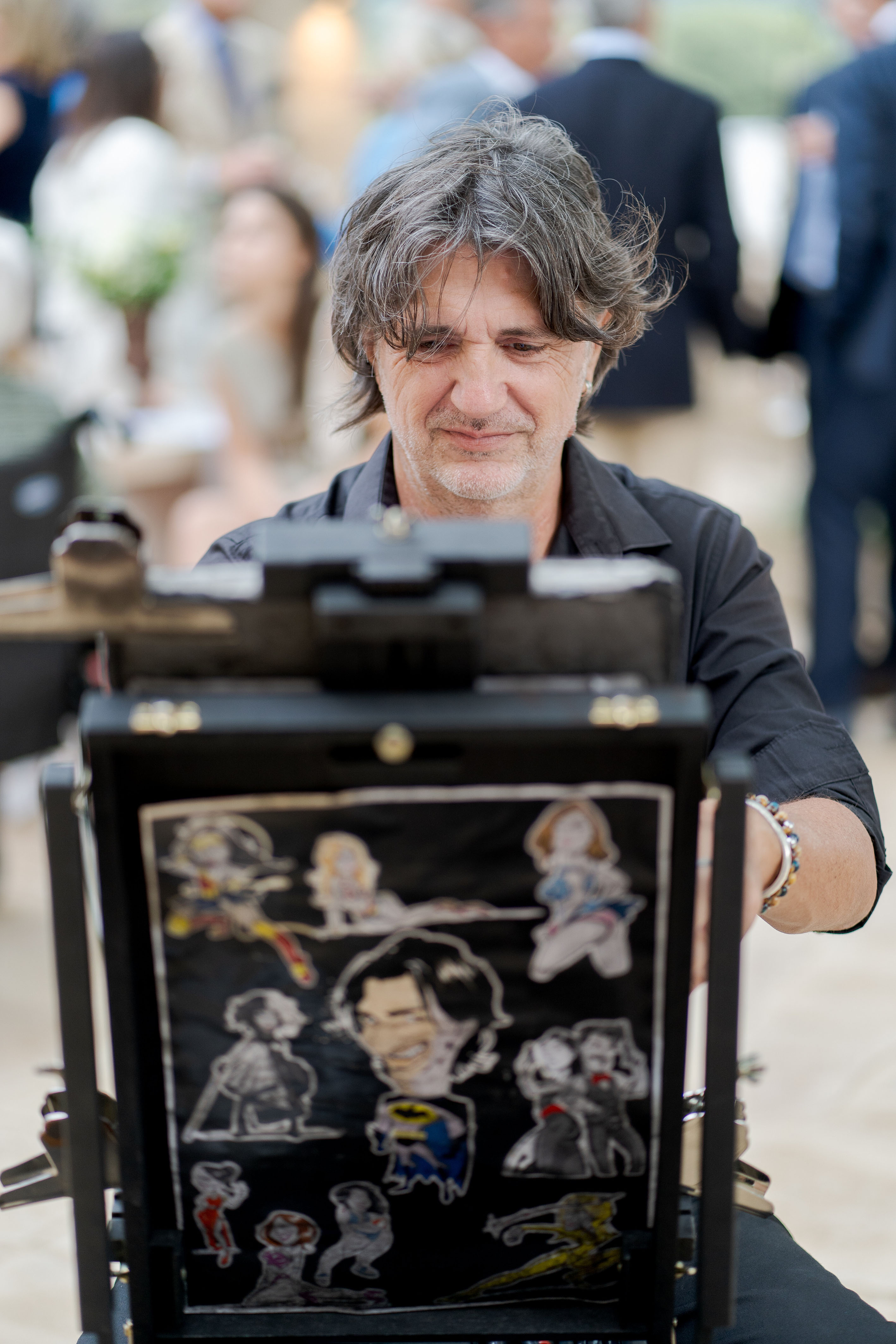 Caricaturiste, anniversaire, mariage, soirées entreprise